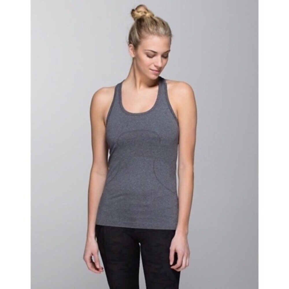 Lululemon Swiftly Tech Racerback in Heather Gray 8